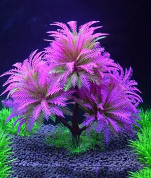 Aquarium Kokosboom Kunstplant – Tropische Decoratie met Zeewier voor Vissentank