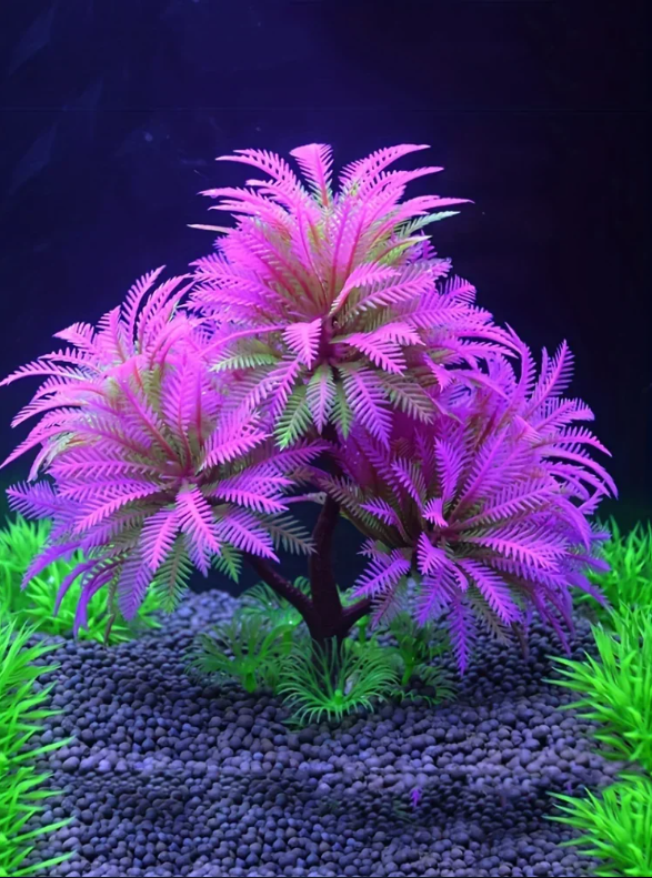 Aquarium Kokosboom Kunstplant – Tropische Decoratie met Zeewier voor Vissentank