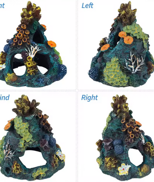 Kunstmatige Koraalrif Aquarium Decoratie – Veelkleurig Hars Ornament