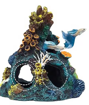 Kunstmatige Koraalrif Aquarium Decoratie – Veelkleurig Hars Ornament