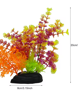 Aquarium Kunstplant Decoratie – Realistische Onderwater Plant voor Vissentank