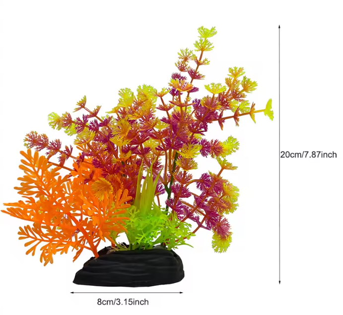 Aquarium Kunstplant Decoratie – Realistische Onderwater Plant voor Vissentank