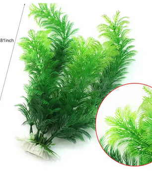 Aquarium Kunstplant Decoratie – Realistische Onderwater Plant voor Vissentank