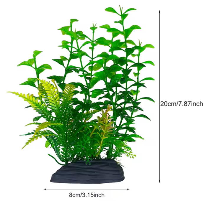 Aquarium Kunstplant Decoratie – Realistische Onderwater Plant voor Vissentank