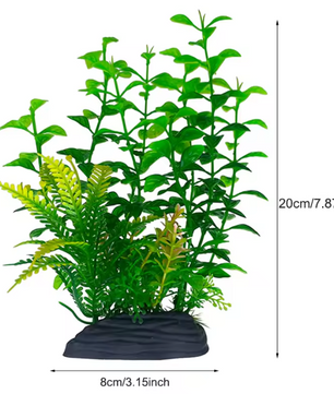 Aquarium Kunstplant – Realistische Onderwater Plant voor Aquarium en Vissenkom Decoratie