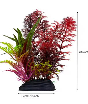 Aquarium Kunstplant Decoratie – Realistische Onderwater Plant voor Vissentank