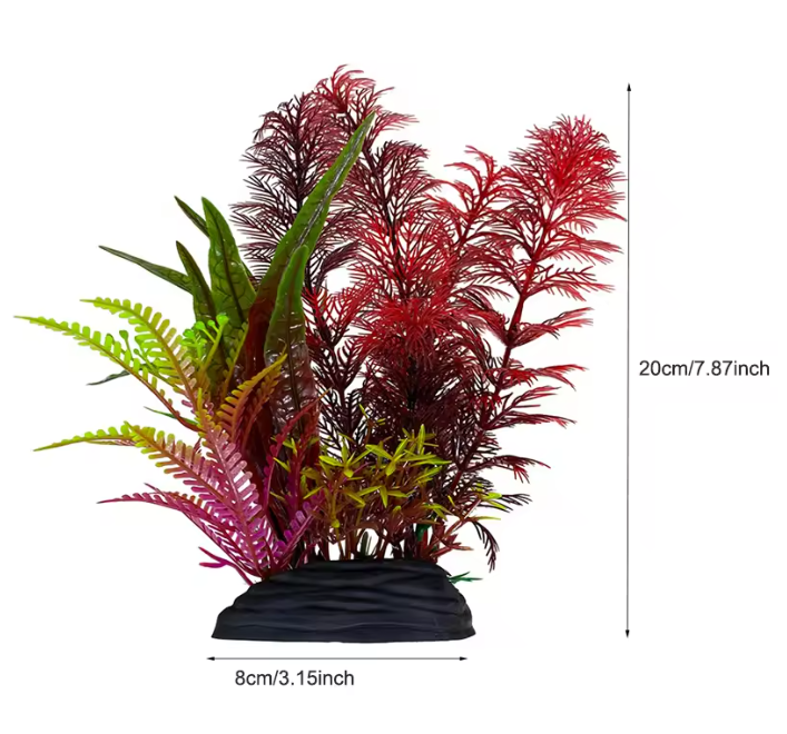 Aquarium Kunstplant Decoratie – Realistische Onderwater Plant voor Vissentank