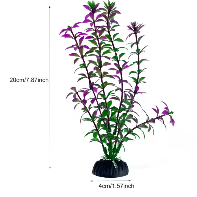 Aquarium Kunstplant – Realistische Onderwater Plant voor Aquarium en Vissenkom Decoratie