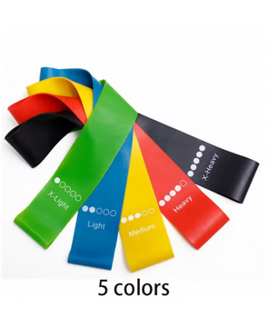 TPE Weerstandsband Set – Fitness Elastische Lusbanden voor Training