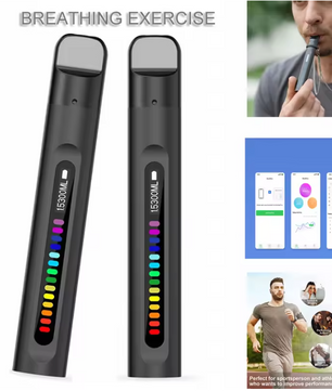 Slimme Ademhalingstrainer met App – Versterk Ademspieren