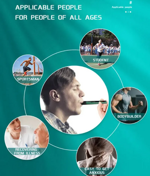 Slimme Ademhalingstrainer met App – Versterk Ademspieren