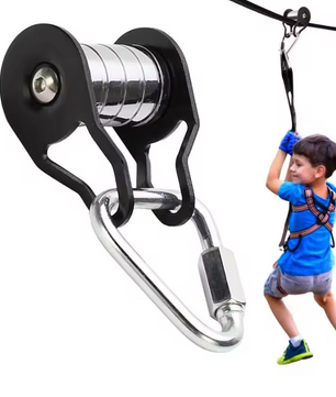 Slackline Katrol 5 Rollen – Stalen Kabelkatrol tot 200kg