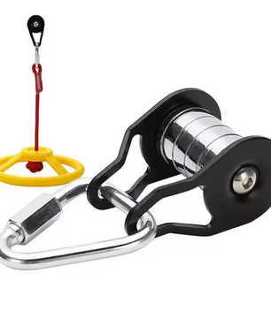 Slackline Katrol 5 Rollen – Stalen Kabelkatrol tot 200kg