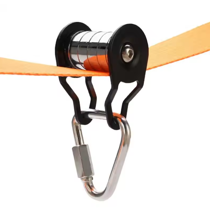 Slackline Katrol 5 Rollen – Stalen Kabelkatrol tot 200kg