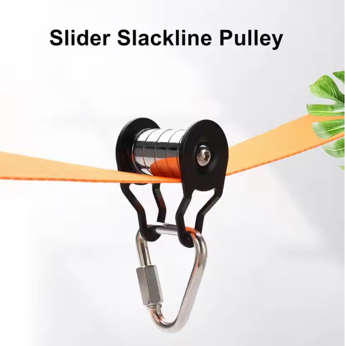 Slackline Katrol 5 Rollen – Stalen Kabelkatrol tot 200kg