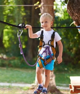 Slackline Katrol 5 Rollen – Stalen Kabelkatrol tot 200kg