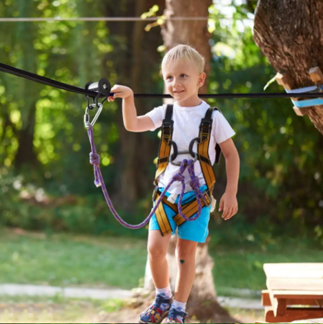 Slackline Katrol 5 Rollen – Stalen Kabelkatrol tot 200kg