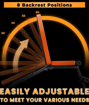 Opvouwbare Verstelbare Halterbank – Multifunctionele Trainingsbank 300kg