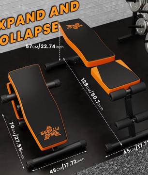 Opvouwbare Verstelbare Halterbank – Multifunctionele Trainingsbank 300kg