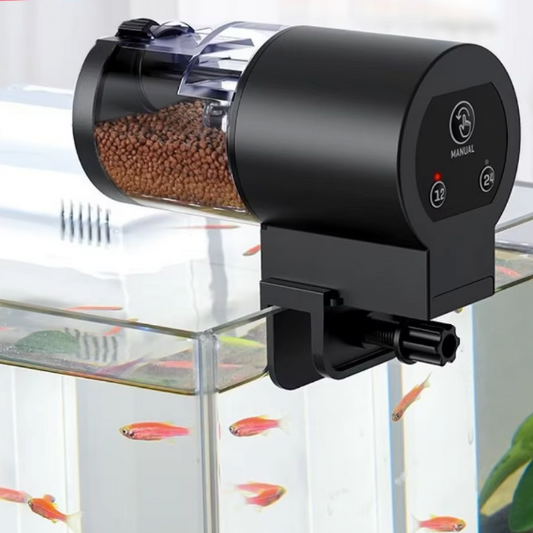 Automatische Aquarium Voeder 100 ml – Timer Visvoer Dispenser voor Aquarium