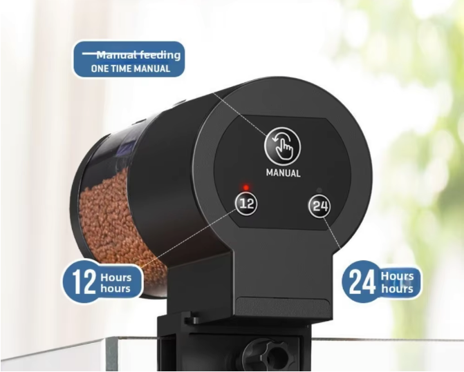 Automatische Aquarium Voeder 100 ml – Timer Visvoer Dispenser voor Aquarium