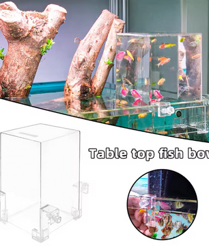 Acryl Aquarium Voederkamer – Negatieve Druk Isolatie en Observatie Box