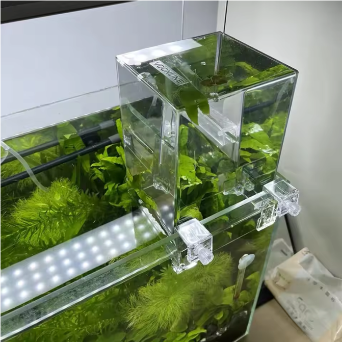 Acryl Aquarium Voederkamer – Negatieve Druk Isolatie en Observatie Box