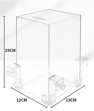Acryl Aquarium Voederkamer – Negatieve Druk Isolatie en Observatie Box