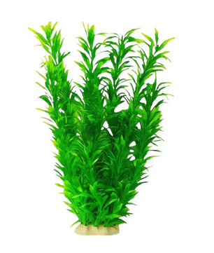 Aquarium Kunstplant 40 cm – Grote Realistische Waterplant Decoratie voor Vissenkom en Aquarium