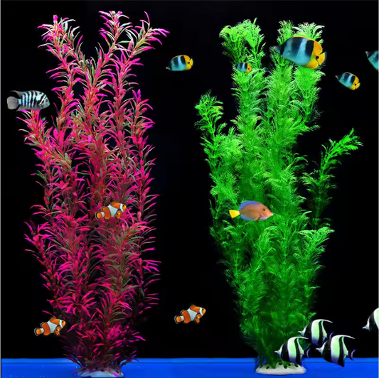 Aquarium Kunstplant 56 cm – Grote Realistische Onderwater Plant voor Aquarium Decoratie