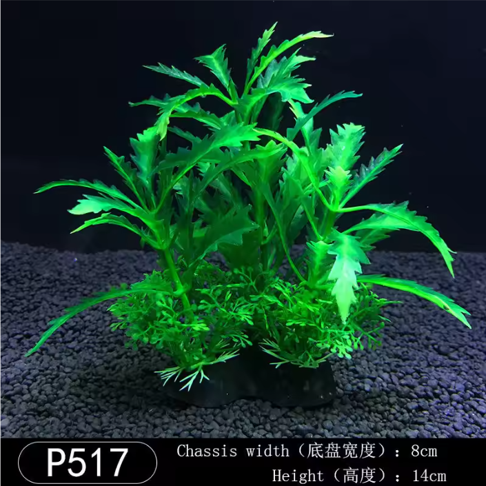 Aquarium Kunstplant 56 cm – Grote Realistische Onderwater Plant voor Aquarium Decoratie