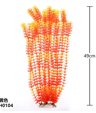 Aquarium Kunstplant 56 cm – Grote Realistische Onderwater Plant voor Aquarium Decoratie