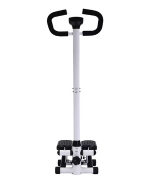 Hydraulische Fitness Stepper met LCD Monitor – Compacte Home Gym met Weerstandsbanden