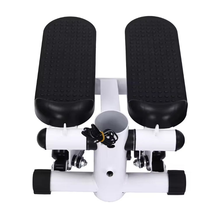 Hydraulische Fitness Stepper met LCD Monitor – Compacte Home Gym met Weerstandsbanden