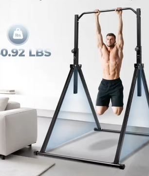 Verstelbare Pull-up Bar – Vrijstaand Trainingsstation voor Thuis Fitness en Krachttraining