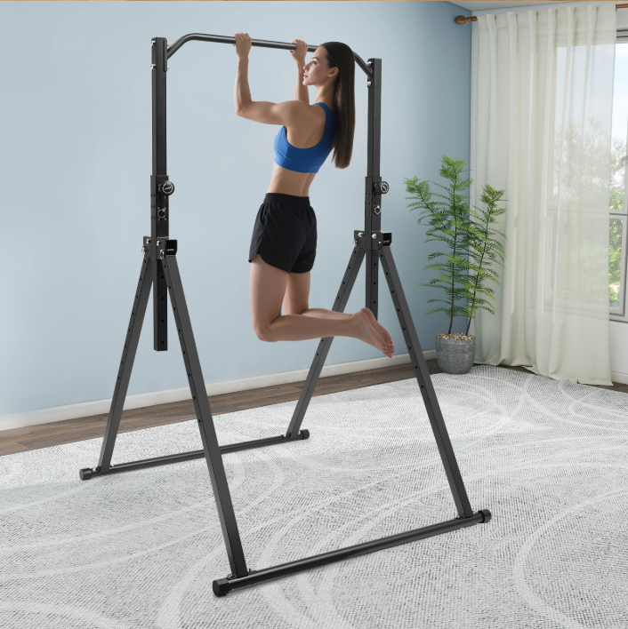 Verstelbare Pull-up Bar – Vrijstaand Trainingsstation voor Thuis Fitness en Krachttraining