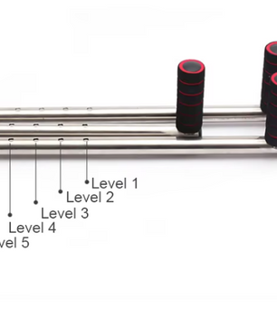 3-Bar Leg Stretcher – Verstelbare Split Trainer voor Flexibiliteit en Yoga Thuis