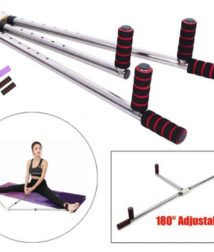 3-Bar Leg Stretcher – Verstelbare Split Trainer voor Flexibiliteit en Yoga Thuis
