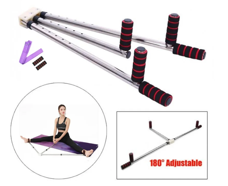 3-Bar Leg Stretcher – Verstelbare Split Trainer voor Flexibiliteit en Yoga Thuis