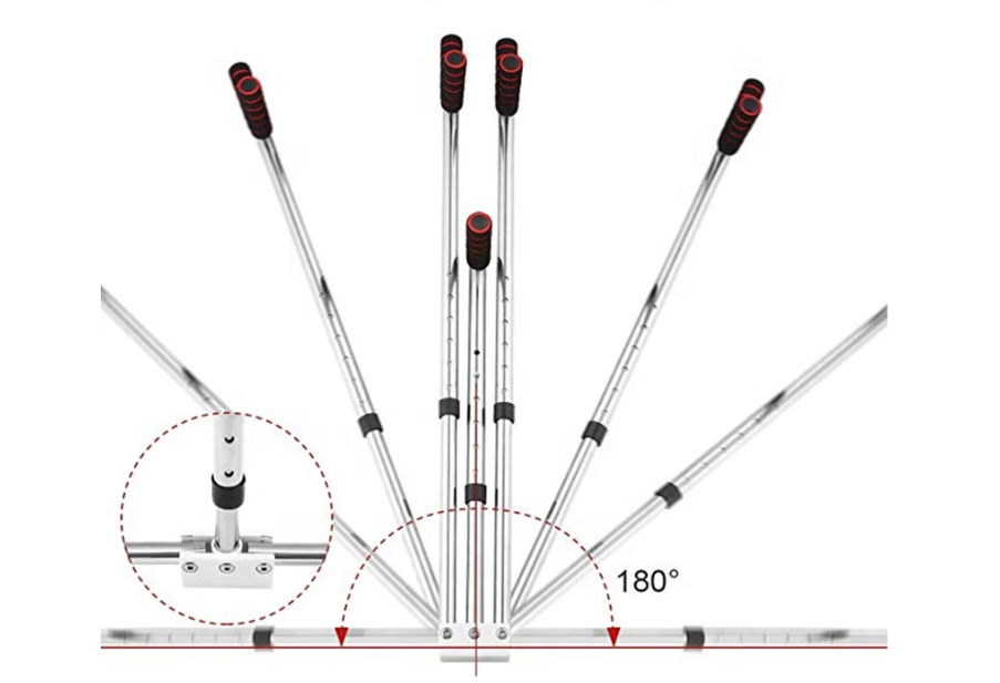 3-Bar Leg Stretcher – Verstelbare Split Trainer voor Flexibiliteit en Yoga Thuis