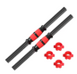 Dumbbell Stangen Set – 2 Halterstangen met Antislip Grip en Sluitmoeren voor Krachttraining