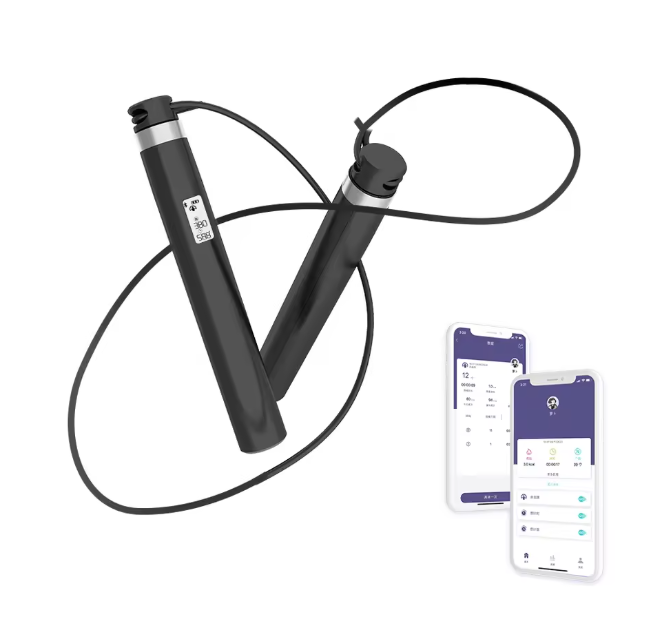 Smart Springtouw Fitness – Bluetooth Skipping Rope met App Tracking voor Thuis en Gym