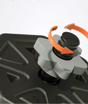 Verstelbare Dumbbell Set 20 kg – Octagon Halters met Afneembare Gewichten voor Thuis Fitness