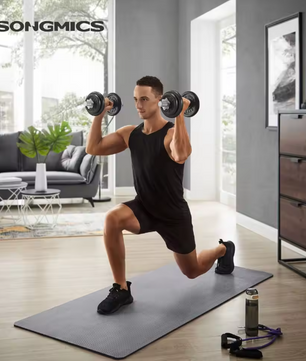 Verstelbare Dumbbell Set 20/30/40 kg – Gietijzeren Halters voor Krachttraining Thuis en Gym