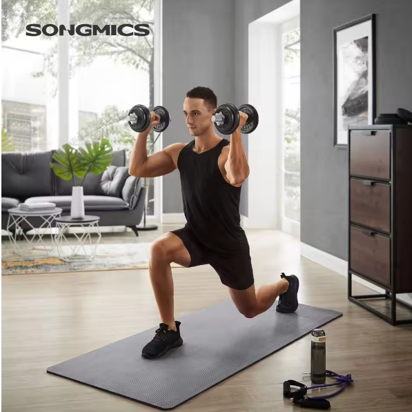 Verstelbare Dumbbell Set 20/30/40 kg – Gietijzeren Halters voor Krachttraining Thuis en Gym