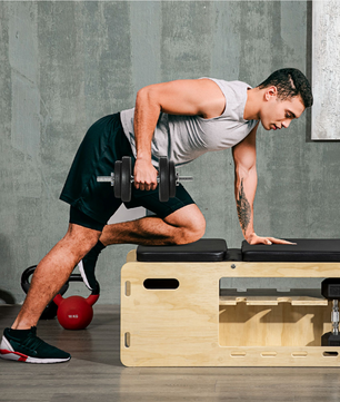 Verstelbare Dumbbell Set 30 kg – 2-in-1 Halterset met Verbindingsstang en Antislip Grip