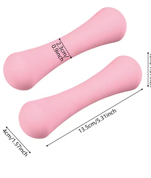 Dumbbell Halter – Antislip Gecoate Krachttraining Gewicht voor Thuis Fitness