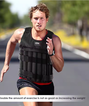 Verstelbaar Gewichtsvest tot 50KG – Duurzaam Trainingsvest voor Krachttraining, Hardlopen en Boksen