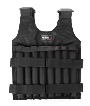 Verstelbaar Gewichtsvest tot 50KG – Duurzaam Trainingsvest voor Krachttraining, Hardlopen en Boksen