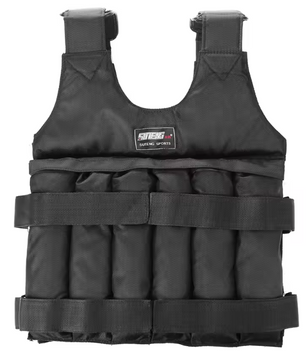 Verstelbaar Gewichtsvest tot 50KG – Duurzaam Trainingsvest voor Krachttraining, Hardlopen en Boksen